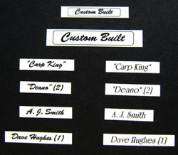 Rod building equipment